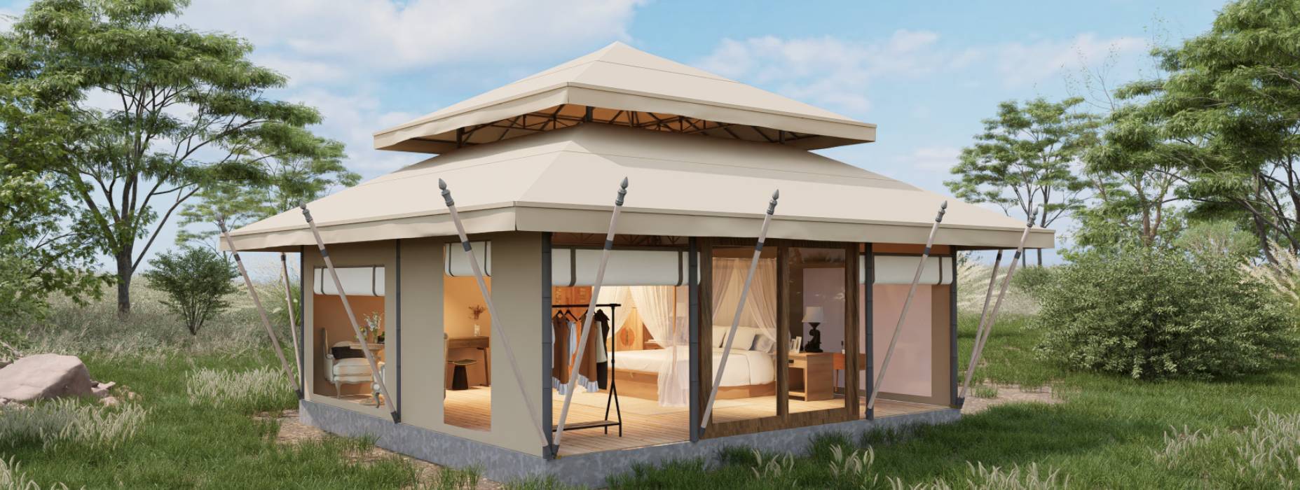 吴川市户外野奢帐篷